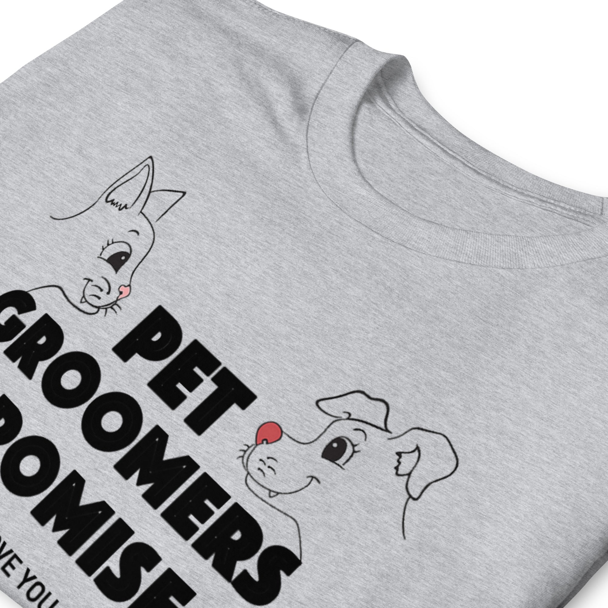 Funny Pet/Dog Groomer Short-Sleeve Unisex T-Shirt - light color