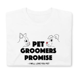 Funny Pet/Dog Groomer Short-Sleeve Unisex T-Shirt - light color