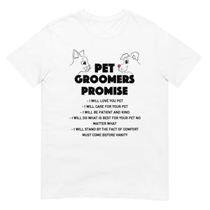 Funny Pet/Dog Groomer Short-Sleeve Unisex T-Shirt - light color