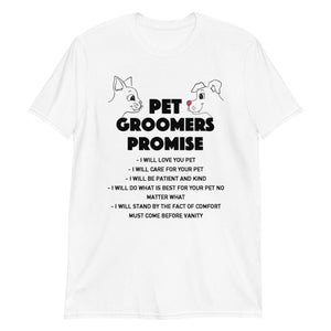 Funny Pet/Dog Groomer Short-Sleeve Unisex T-Shirt - light color