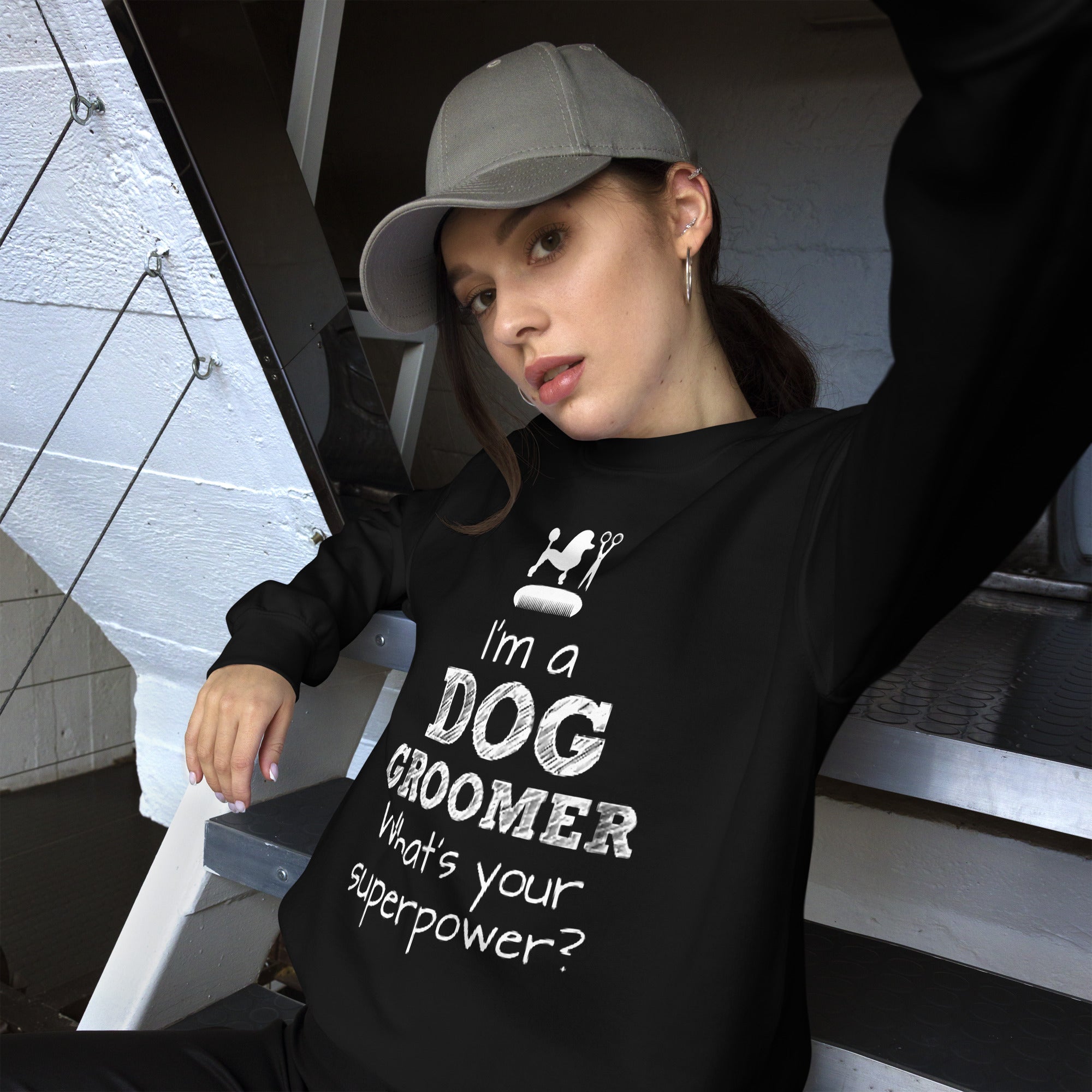 Funny Pet/Dog Groomer Unisex Sweatshirt