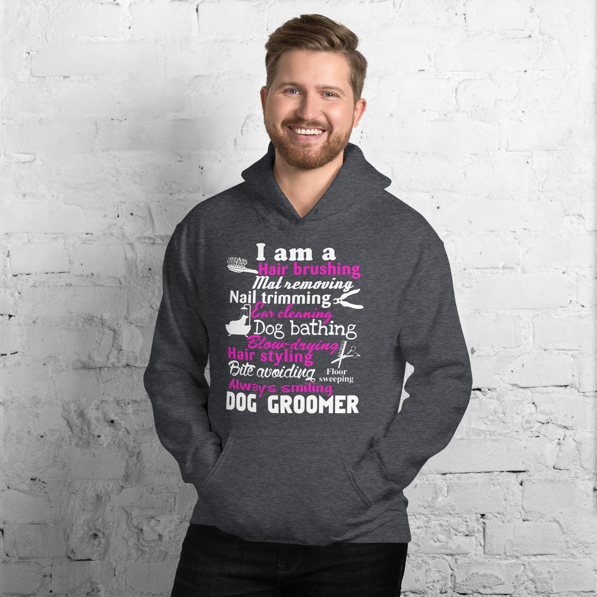 Funny Pet/Dog Groomer Unisex Pullover Hoodie