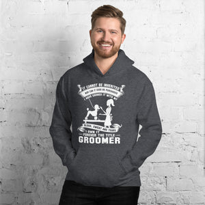 Funny Pet/Dog Groomer Unisex Pullover Hoodie