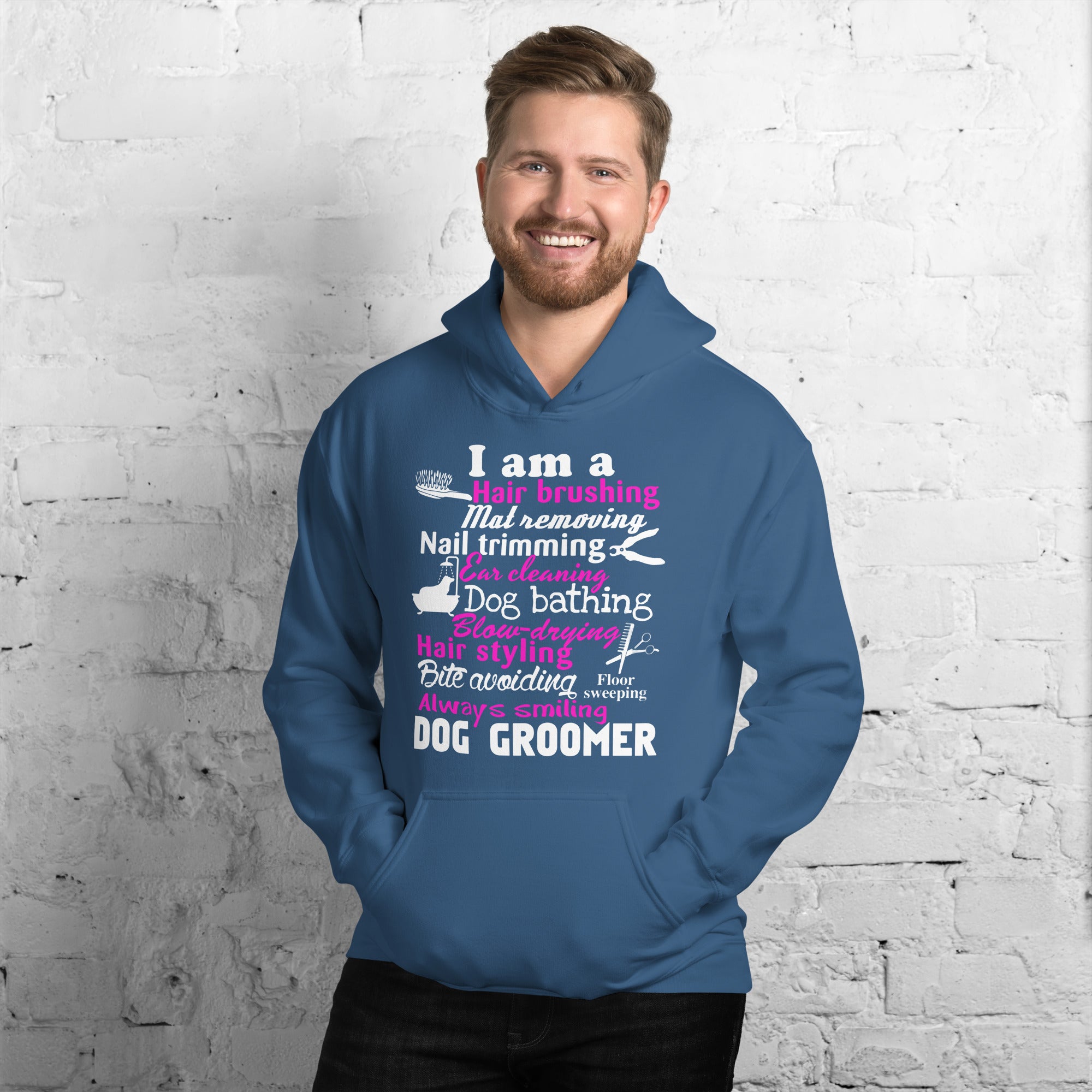 Funny Pet/Dog Groomer Unisex Pullover Hoodie