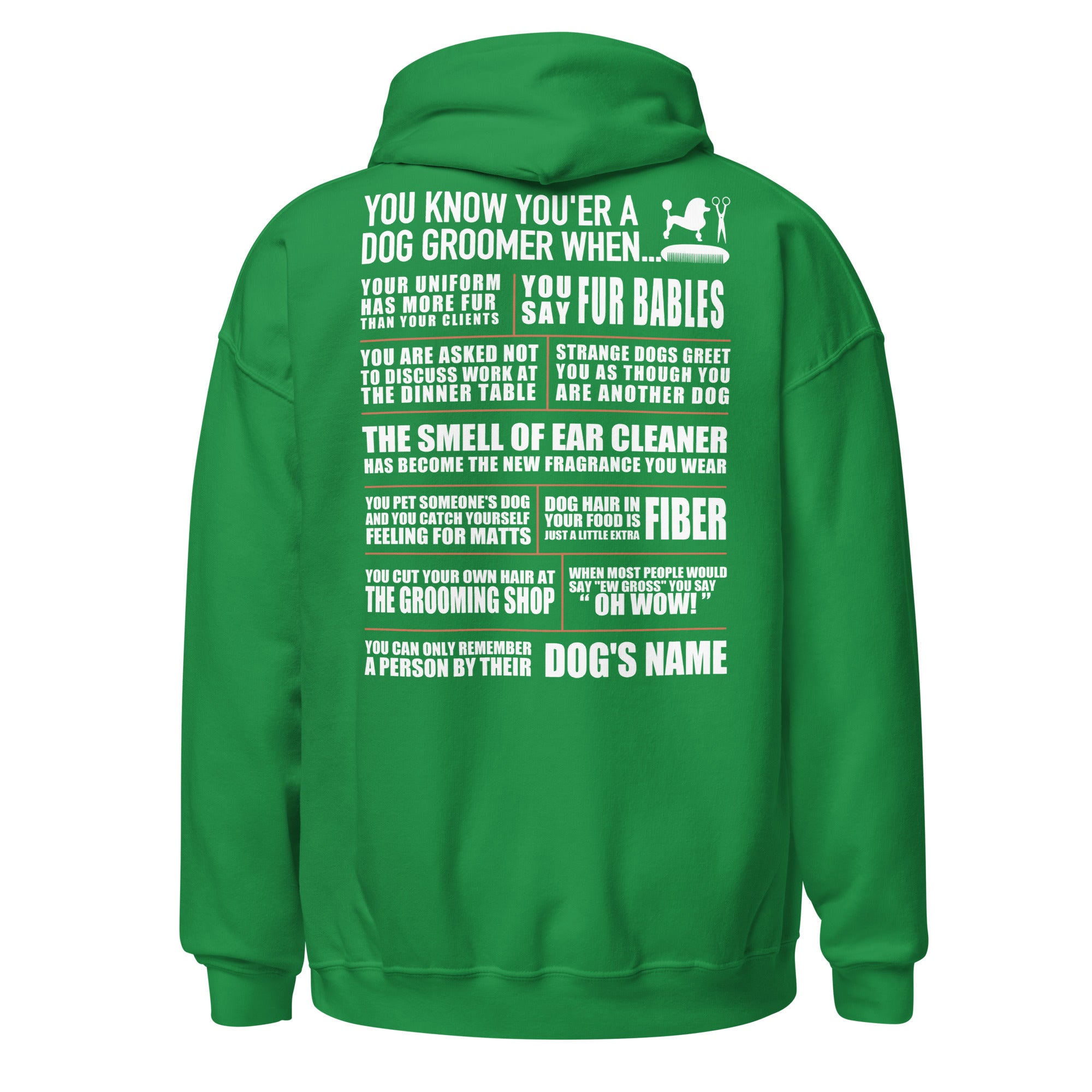 Funny Pet/Dog Groomer Unisex Pullover Hoodie