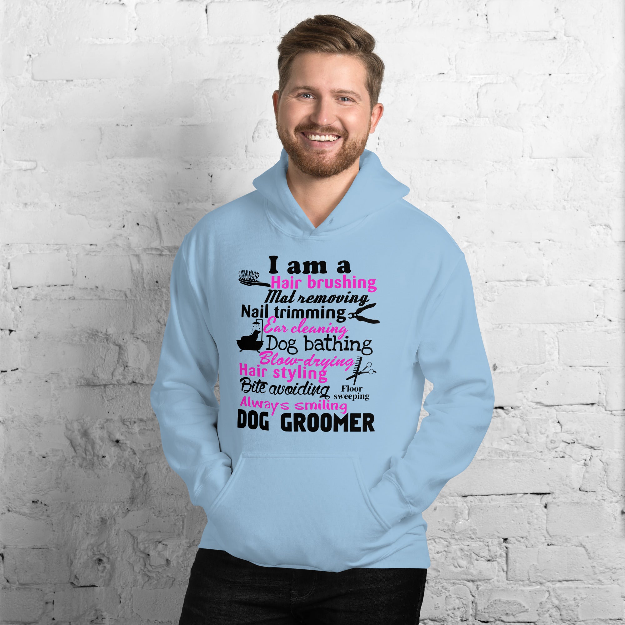 Funny Pet/Dog Groomer Unisex Pullover Hoodie