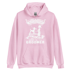 Funny Pet/Dog Groomer Unisex Pullover Hoodie