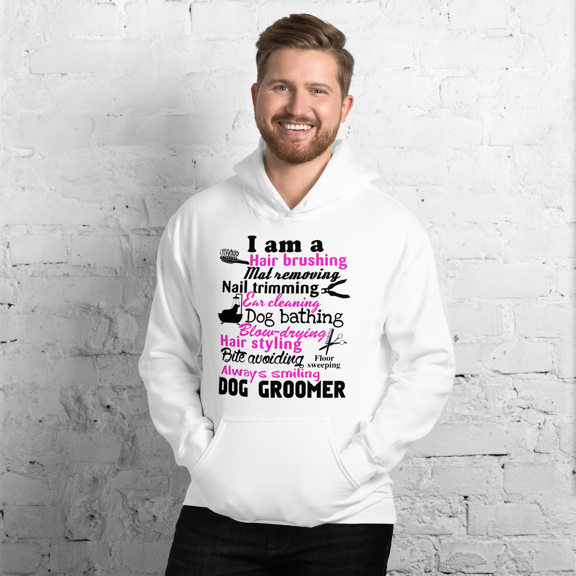 Funny Pet/Dog Groomer Unisex Pullover Hoodie