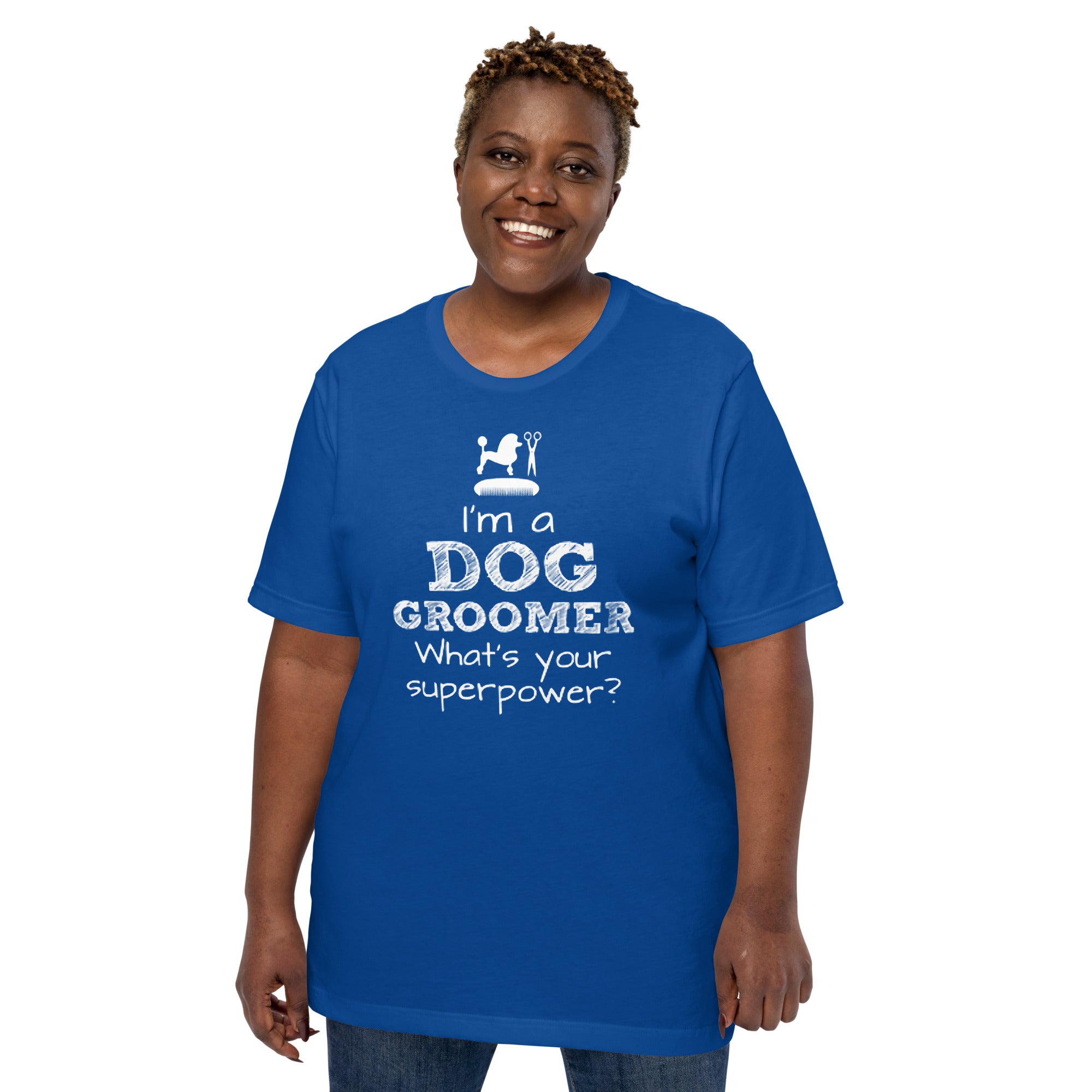 Funny Pet/Dog Groomer Unisex t-shirt