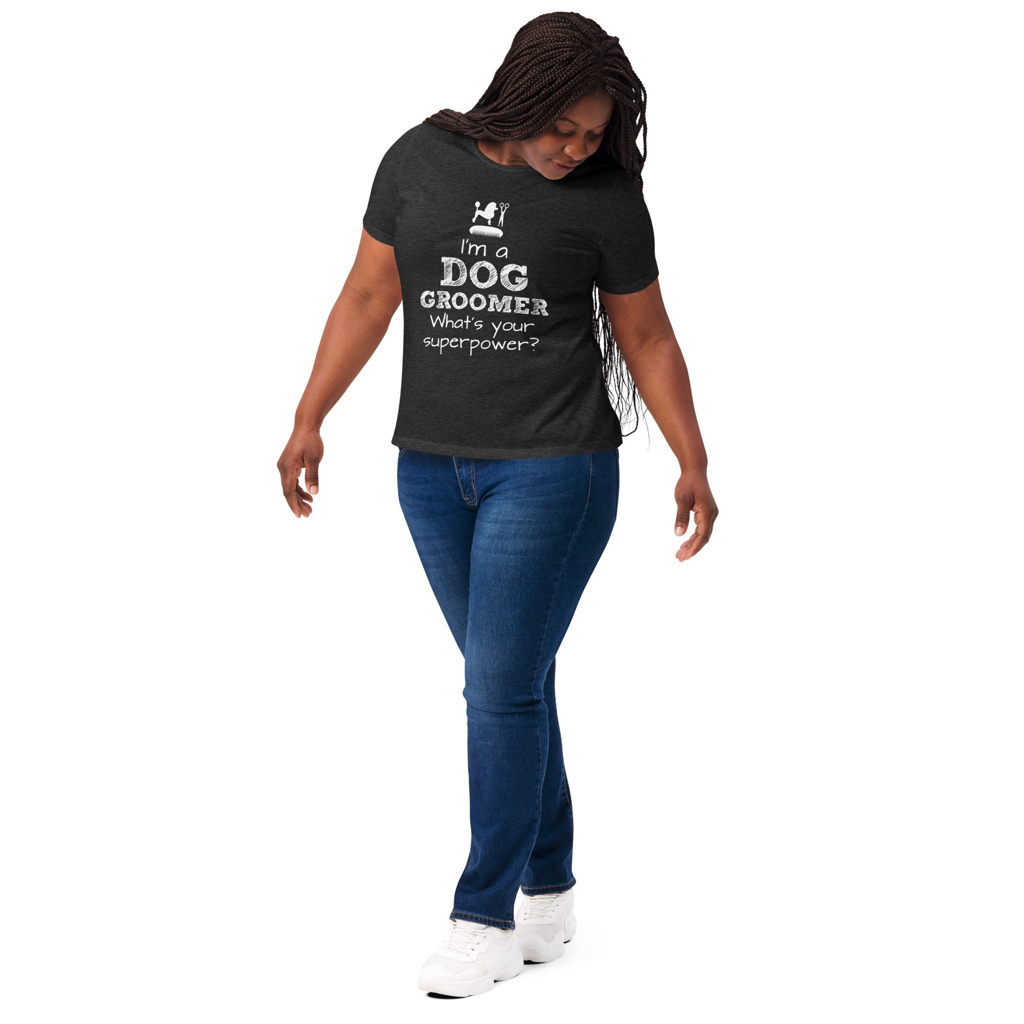 Women’s relaxed tri-blend t-shirt